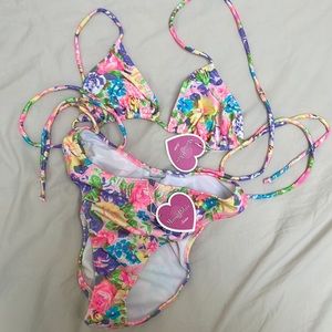 Mirror Palais Babysitters Club print bikini - BRAND NEW, Never worn
